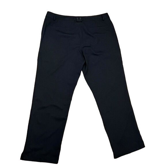 Under Armour Golf Work Pants Mens 38X30 Actual 40”Black Straight Leg Activewear - Picture 2 of 16